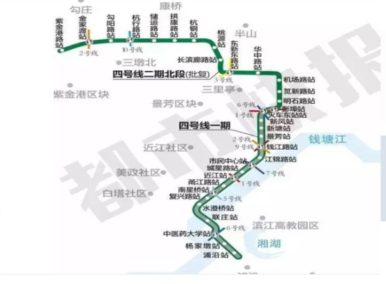 杭州地鐵4號(hào)線二期工程